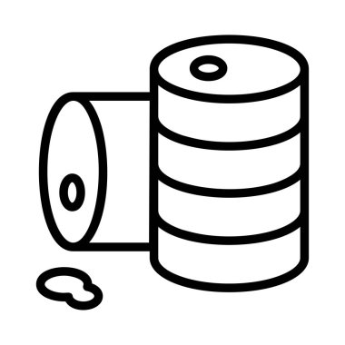 Beyaz arka plan üzerinde izole çizgili siyah anahat kutuları