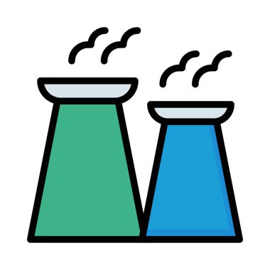 Yeşil ve mavi yasaktır bacalar beyaz arka plan üzerinde izole