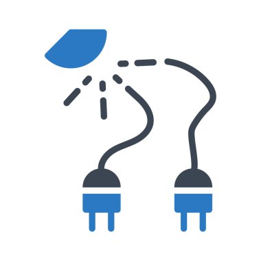  enerji basit vektör simgesi 