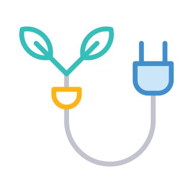 Çizgi stili tak beyaz arka plan üzerinde izole yaprakları ile