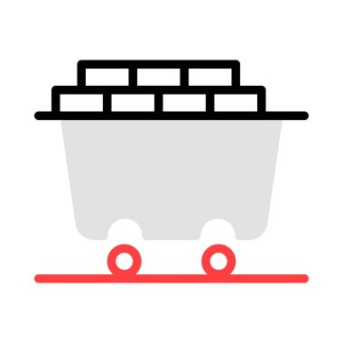 enerji kavramı satırı simgesi, vektör çizim