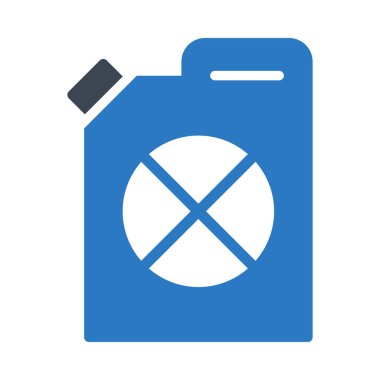 Beyaz arka plan üzerinde izole mavi ve gri renklerde teneke kutu 