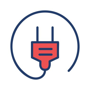 enerji ikonu vektör illüstrasyonu 