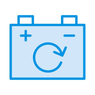  enerji basit vektör simgesi 