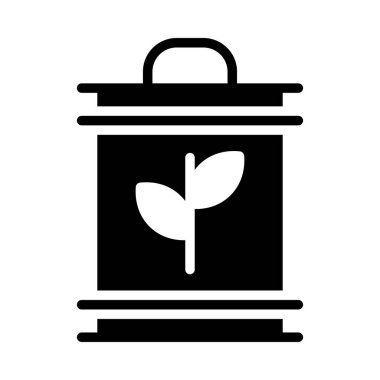 Glif tüple izole üzerinde beyaz arka plan bırakır