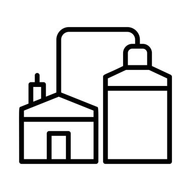 enerji ikonu vektör illüstrasyonu