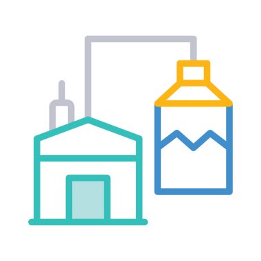 Beyaz arka plan üzerinde izole çizgi styleeco ev kavramı