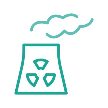 Anahat radyoaktif baca beyaz arka plan üzerinde izole