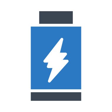  enerji basit vektör simgesi 