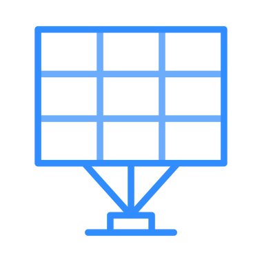 enerji ikonu vektör illüstrasyonu 