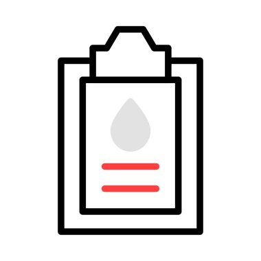 Tabak kağıt ve beyaz arka plan üzerinde izole gri, kırmızı ve siyah renklerde yaprak ile