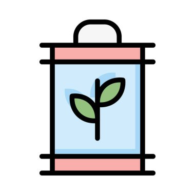 İzole üzerinde beyaz arka plan mavi tüple bırakır