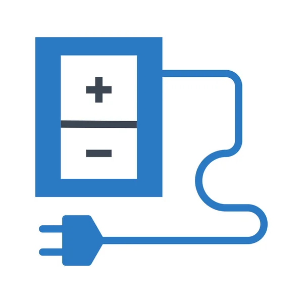 Énergie Icône Vectorielle Simple — Image vectorielle