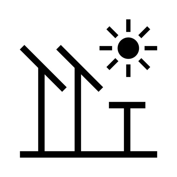 Energie Einfaches Vektor Symbol — Stockvektor