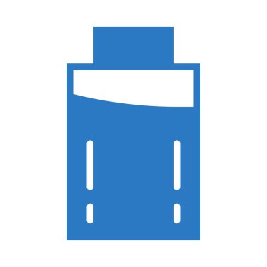  enerji basit vektör simgesi 