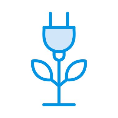  enerji basit vektör simgesi 