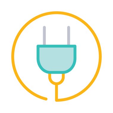 Çizgi stili tak beyaz arka plan üzerinde izole daire