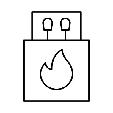 Beyaz arka plan üzerinde izole ince çizgi yakıt istasyonu