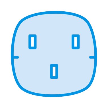  enerji basit vektör simgesi 