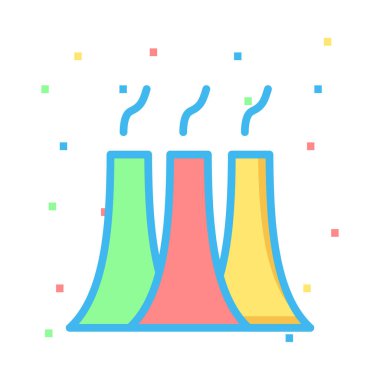 Bacalar renkli noktalar beyaz zemin üzerine sigara 