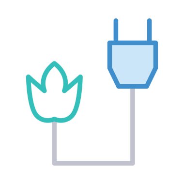 Beyaz arka plan üzerinde izole çiçek ile basit tak