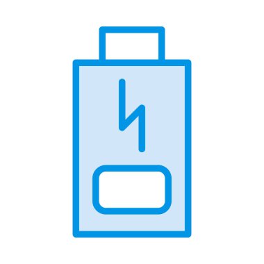  enerji basit vektör simgesi 