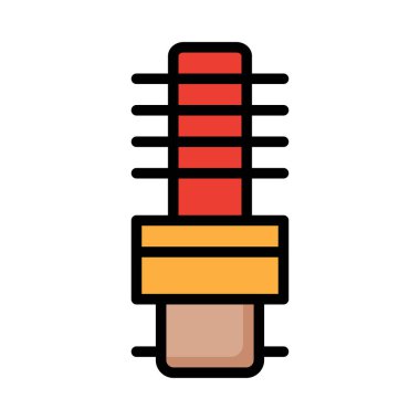 Beyaz arka plan üzerinde izole parlak nonconductor