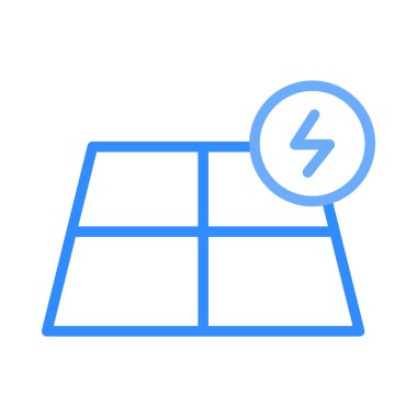 enerji ikonu vektör illüstrasyonu 