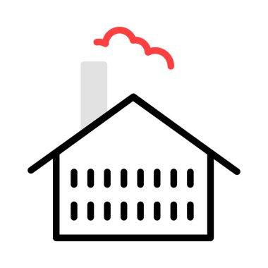 enerji kavramı satırı simgesi, vektör çizim