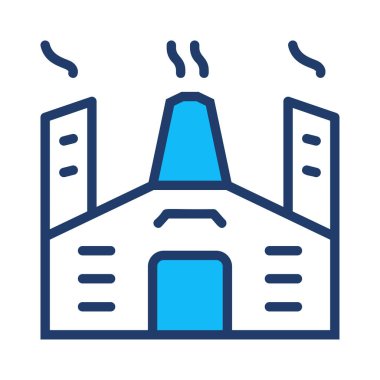 Beyaz arka plan üzerinde izole mavi çalışma bitki