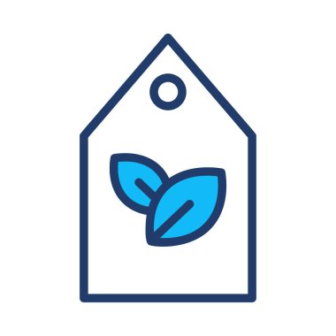 Basit etiketi ile izole üzerinde beyaz arka plan bırakır