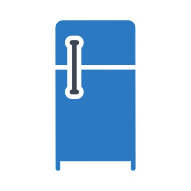 Kapı beyaz arka plan üzerinde izole mavi ve gri renklerde 