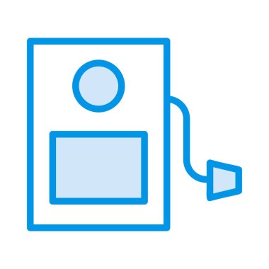  enerji basit vektör simgesi 