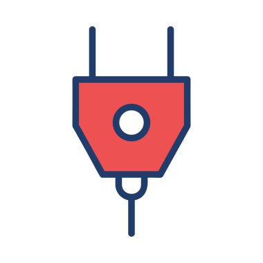 Beyaz arka plan üzerinde izole basit renkli tak