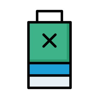 Beyaz arka plan üzerinde izole dur sembolü ile USB flash