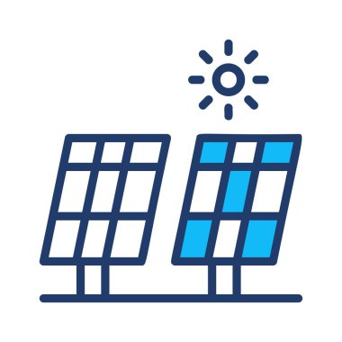 enerji ikonu vektör illüstrasyonu 