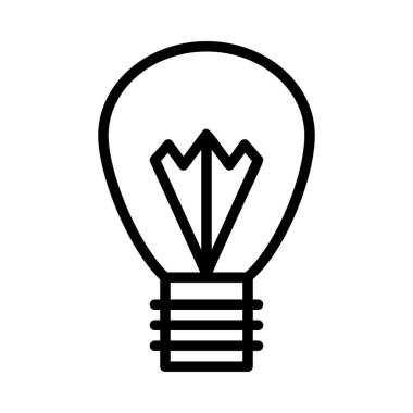 enerji ikonu vektör illüstrasyonu