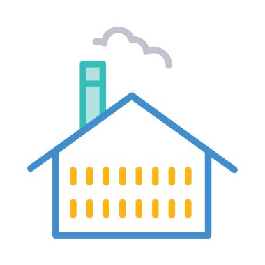 Beyaz arka plan üzerinde izole çizgi stili bitki