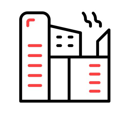 enerji kavramı satırı simgesi, vektör çizim