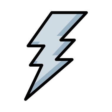 Beyaz arka plan üzerinde izole gri flaş