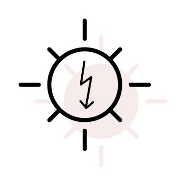 Bej gölge beyaz zemin üzerine izole flash ile güzel bir gün