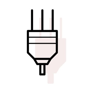 Üçlü plud bej gölge beyaz zemin üzerine izole