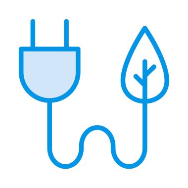  enerji basit vektör simgesi 