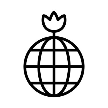 enerji ikonu vektör illüstrasyonu