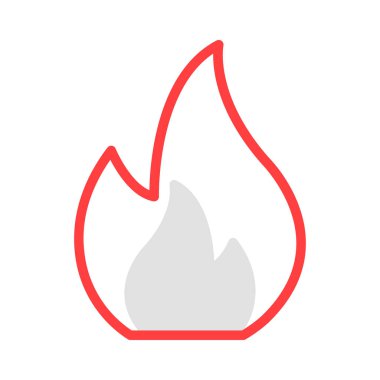 enerji kavramı satırı simgesi, vektör çizim