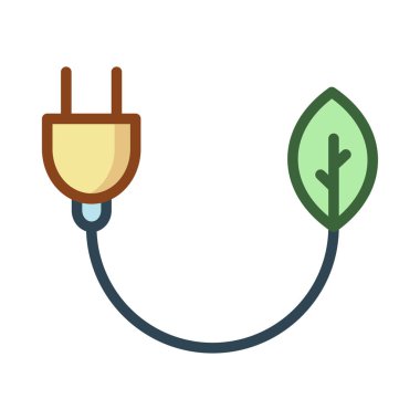 Kordon ve beyaz arka plan üzerinde izole yaprak ile takın