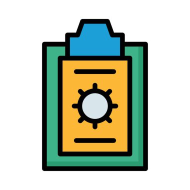 Beyaz arka plan üzerinde izole kağıt ile renkli plaka