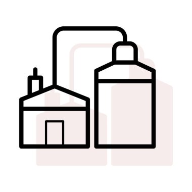 Eko ev konsepti bej gölge beyaz zemin üzerine izole