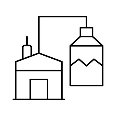 Beyaz arka plan üzerinde izole ince çizgi eco teknoloji kavramı