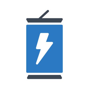 pil ile beyaz arka plan üzerinde izole mavi ve gri renklerde birden parlamak 